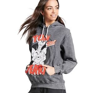 Tom And Jerry Hoodie Sweatshirt Size Medium